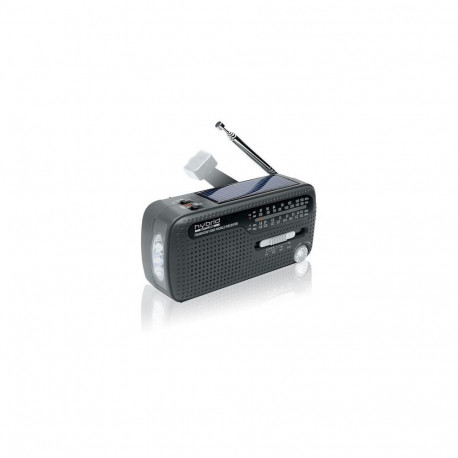 Muse MH-07DS-HYBRID radio Portable Analog Black
