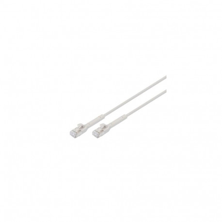 Digitus CAT 6A F-FTP bendable patch cord, copper, 1.5 m, gray