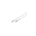 Digitus CAT 6A F-FTP bendable patch cable, copper, 1.5 m, gray