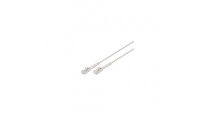 Digitus CAT 6A F-FTP bendable patch cord, copper, 1.5 m, gray