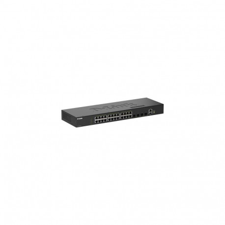 D-Link 28-Port Gigabit Stackable Smart Managed Switch with 4 x 10G SFP+ Ports