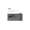 CLUB3D USB-C® to Triple DisplayPort™ 4K60Hz
