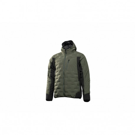 PAUL insulated jacket with hood HOGERT HT5K924-M, olive color, size M
