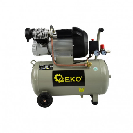 Eļļas gaisa kompresors 50 l V-Twin 8 bar 410 L/min, G80305 GEKO