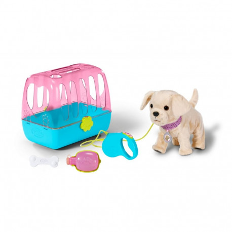 Figure My Dog Lucky with Box Baby Born