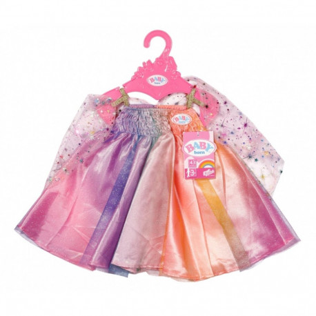 Rainbow Dress Baby Born 43 cm