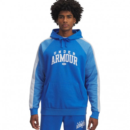 Under Armour meeste huppar Rival Fleece Colorblock 6003958 402 L, sinine