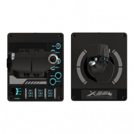 LOGITECH X56 H.O.T.A.S. juhtmega juhtkang ja gaasihoob PC jaoks