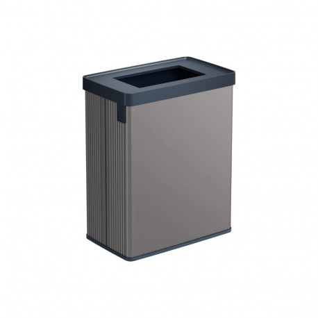Verto prügikast Recycle 54L ristkülikukujuline metalliseeritud 3253924860534, pärlhall