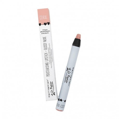 Beauty Made Easy huulepulk niisutav läikiv 6g, Nude Coral