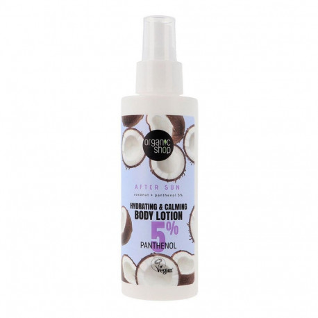 Organic Shop ihupiim niisutav kookosega 5% pantenool 150ml