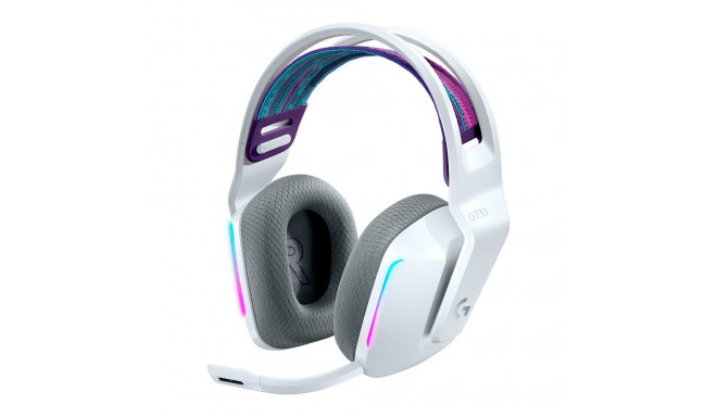 LOGITECH G733 LIGHTSPEED Wireless RGB Gaming Headset - WHITE