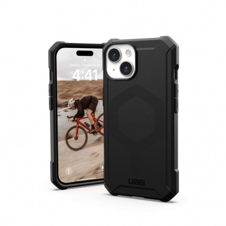 Kaitseümbris Essential Armor MagSafe, Apple iPhone 15 / iPhone 14 / iPhone 13, must, Urban Armor Gea