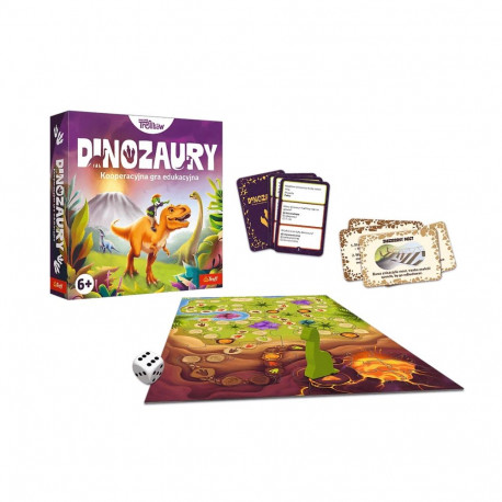 Gra edukacyjna Dinozaury Rodzina Treflików Trefl 02912