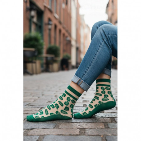 SOKISAHTEL Pierre Mantoux OCELOT rohelised õhukesed sokid 444