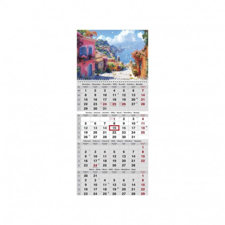 Seinakalender Quattro pilt nr. 34 2026a