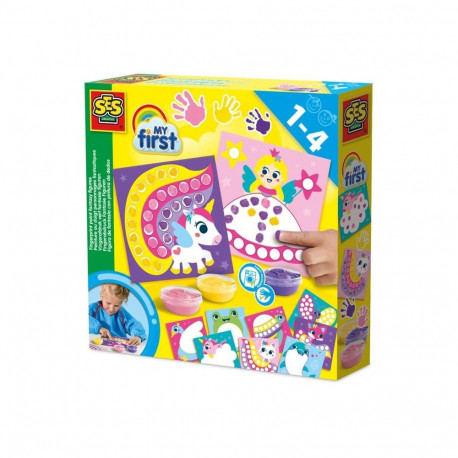TOY CREATIVE SET FINGERPAINT PAINT 14446