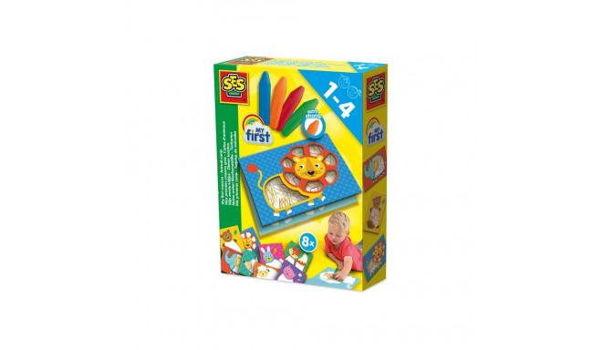 TOY CREATIVE SET FIRST CRAYONS 14404