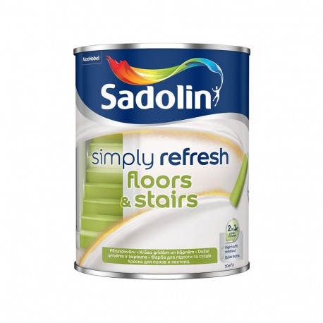 PAINT SIMP REFRESH FLOORS&STAIRS BW 0.9L
