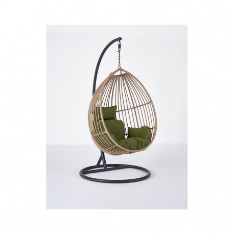 HANGING CHAIR DARK BROWN