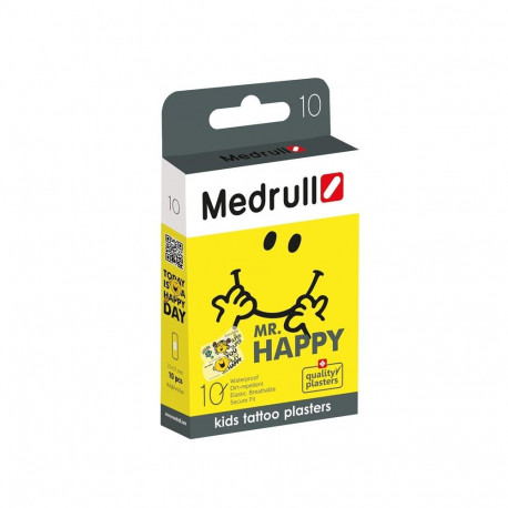 Medrull MrHappy plaastrid lastele 10 tk
