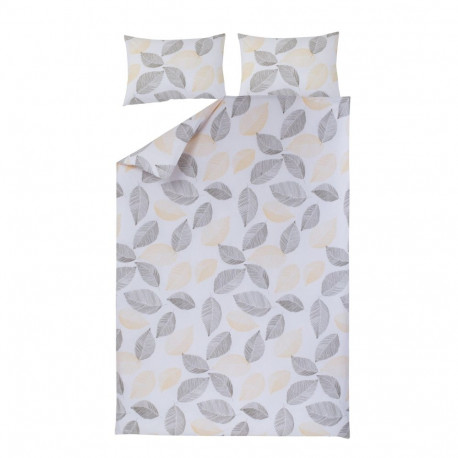 voodipesukomplekt Cassia Leaves puuvill 200x220