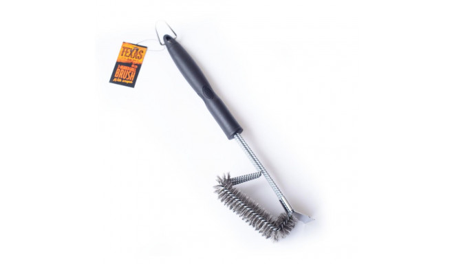 GRILL BRUSH WITH SCRAPER (44 CM)