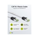 Goobay CAT 8.1 S/FTP (PiMF) valge patch-kaabel 0.5 m