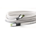 Goobay CAT 8.1 Patch Cord, S/FTP (PiMF), white 0.5 m