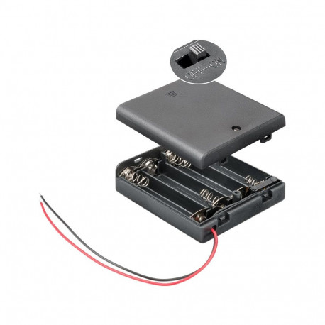 Goobay 4x AA (Mignon) patareipesa