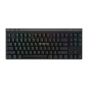 Logitech G515 LIGHTSPEED TKL Gaming Keyboard, Black, Linear Switches