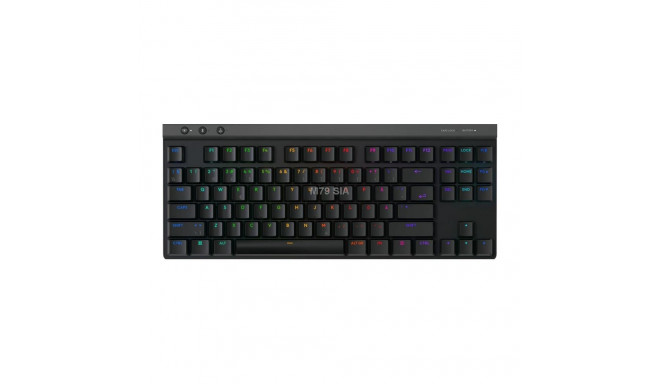 Logitech G515 LIGHTSPEED TKL Gaming Keyboard, Black, Linear Switches
