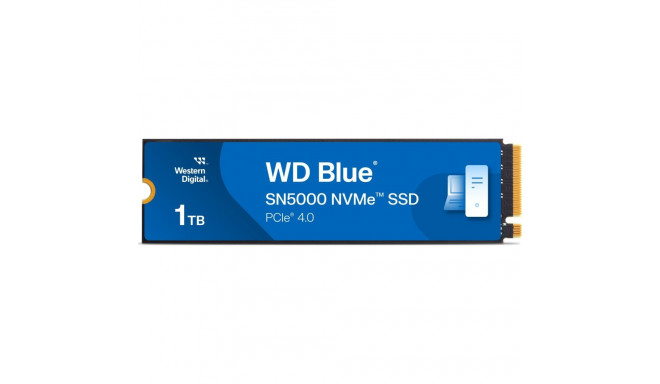 WD Blue SN5000 1TB M.2 2280 PCI-E x4 Gen4 NVMe SSD (WDS100T4B0E)