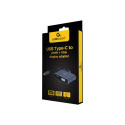 Cablexpert USB Type-C HDMI ja VGA ekraaniadapter A-USB3C-HDMIVGA-01 USB Type-C