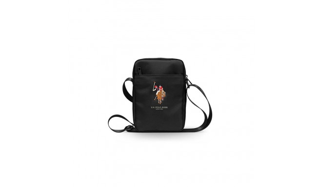 US Polo Bag USTB8PUGFLBK 8" must