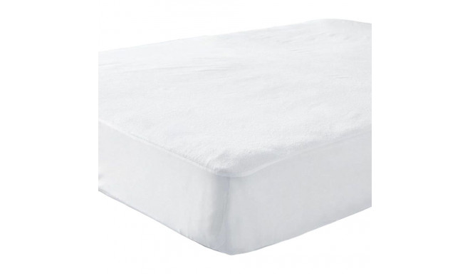 Mattress protector TODAY Essential Double bed 160 x 200 cm White Waterproof