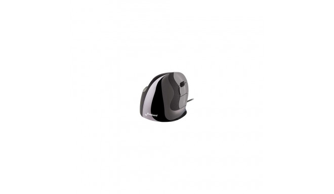 Evoluent VerticalMouse D, mouse (black / silver, medium, RH)