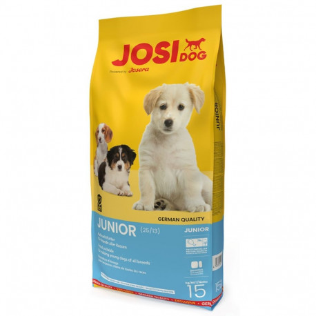 JOSERA JosiDog Junior kanaga kuivtoit kutsikatele 15 kg