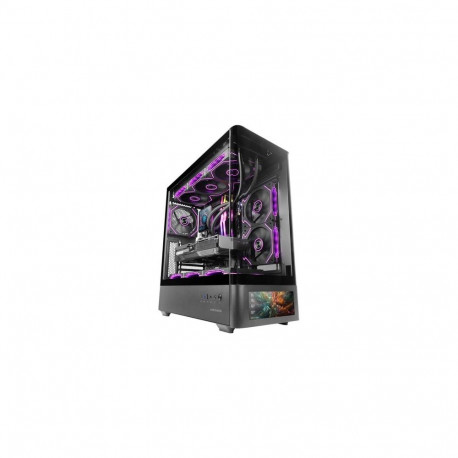 Mars Gaming MCLCDPRO computer case Midi Tower Black
