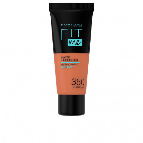 MAYBELLINE FIT ME! Foundation matte+poreless #350-caramel