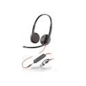 HP Poly Blackwire 3225 stereo USB-C peakkomplekt +3,5 mm pistik +USB-C/A adapter