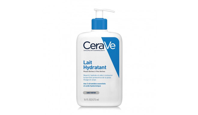 CERAVE PIEL SECA A MUY SECA LECHE HIDRATANTE SIN PERFUME 473ML