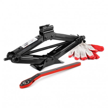 Podnośnik samochodowy trapezowy lewarek 1,5t 1500 kg amio-02478