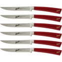Berkel Elegance Glossy red Steak Set 6-tlg.