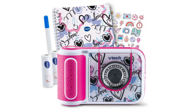 VTech Kidizoom Print Cam roosa piiratud komplekt