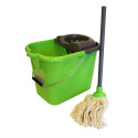 String mop set with bucket 15L SAUBER (mop + handle + bucket)