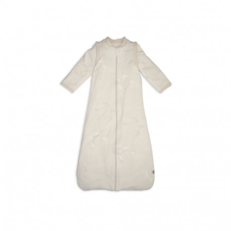 Lodger Hopper Matcha Turtle Sleeping bag with removable sleeves 68/80 / cream