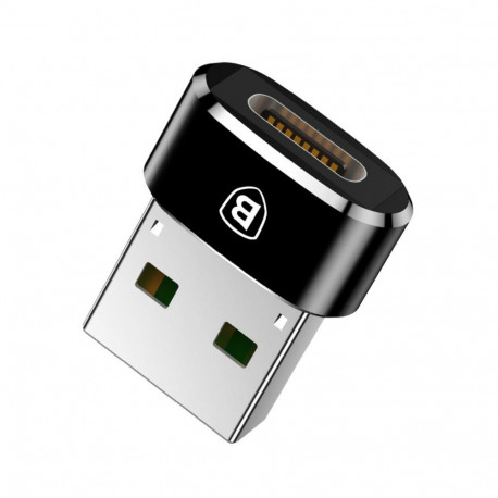 Baseus Baseus Mini USB-C to USB-A adapter - black