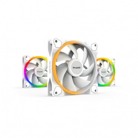 BE QUIET CASE FAN 120MM LIGHT WINGS PWM/WHITE PWMBL100