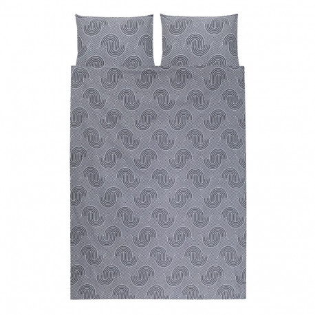 BEDDING COVER SET D-1042 SATEEN 160x200